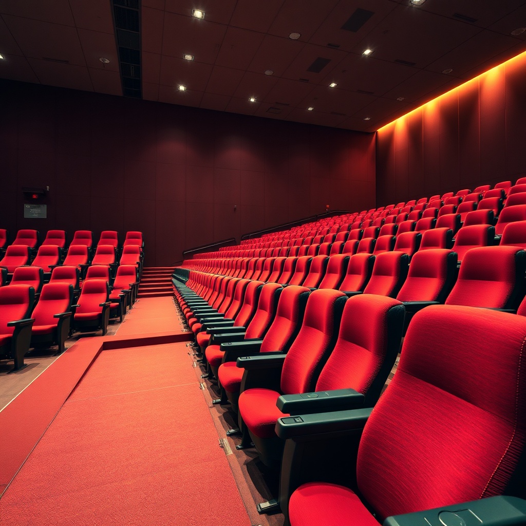 Réussir son achat de chaises de théâtre: salle bien configurée avec des sièges ergonomiques et conformes aux normes de sécurité, évitant les erreurs courantes.